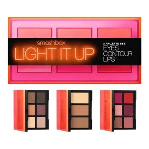 SMASHBOX LIGHT IT UP 3 PIECE SET - BRAND NEW IN BOX
